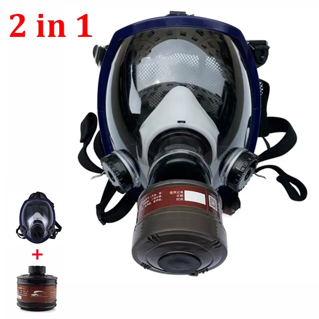 Anti Pollution Mask - Full Face Gas Mask Chemical Biological