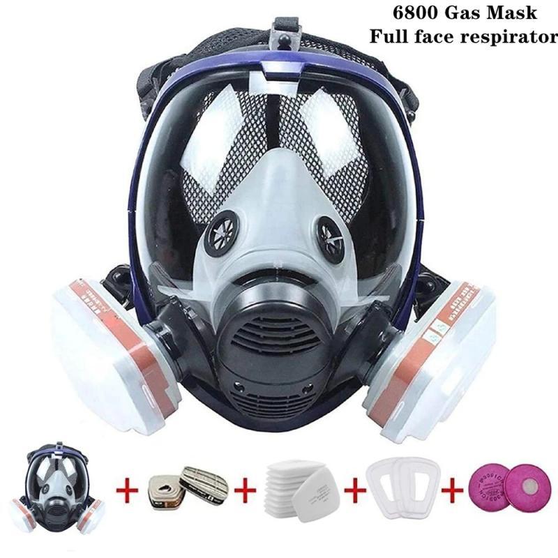 Anti Pollution Mask - Chemical Gas Mask 6800 Dust Respirator