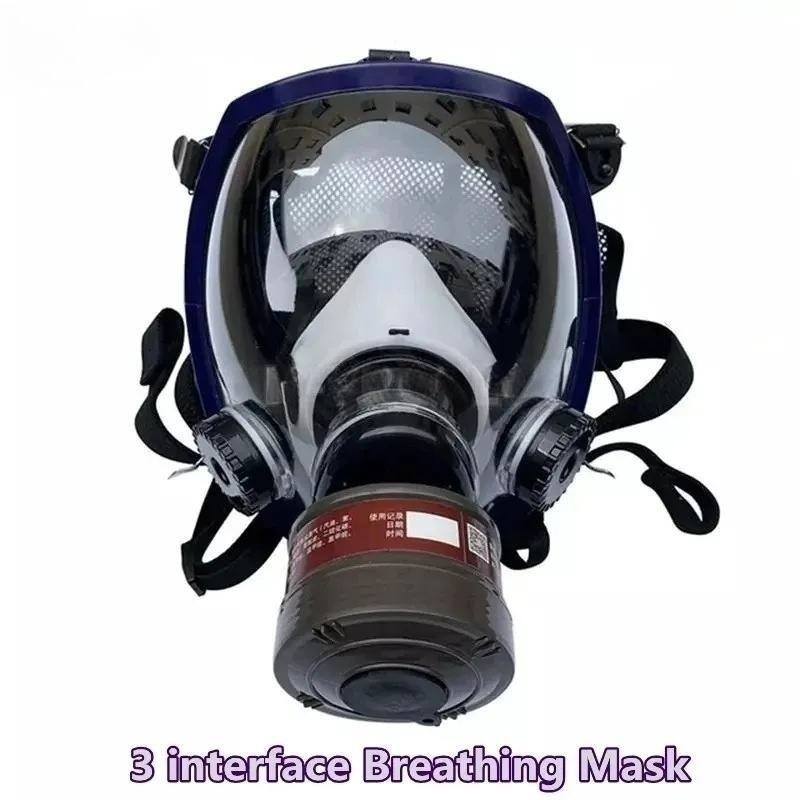 Anti Pollution Mask - 3 ports Multipurpose Full Gas mask