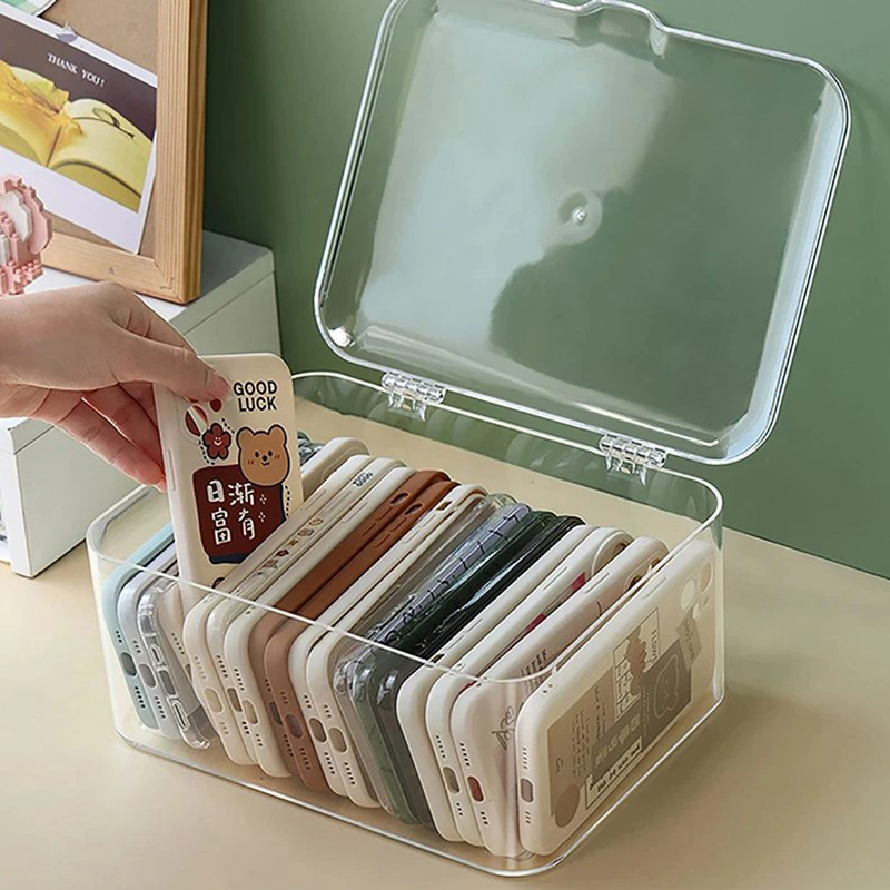 Acrylic Sundries Storage Baske - Face Mask Storage Box recension och pris