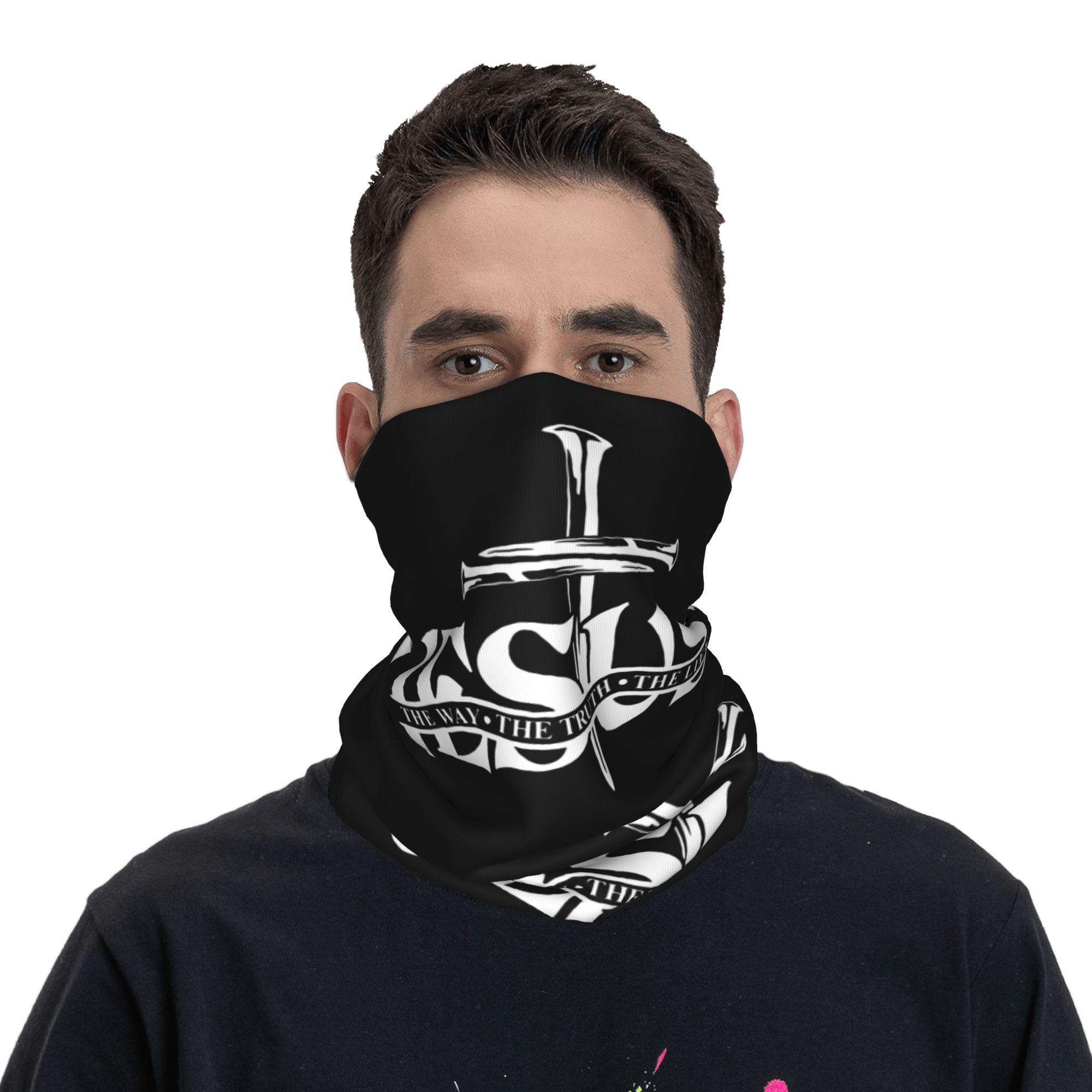 Custom Jesus The Way The Truth - Neck Gaiter Face Cover recension och pris