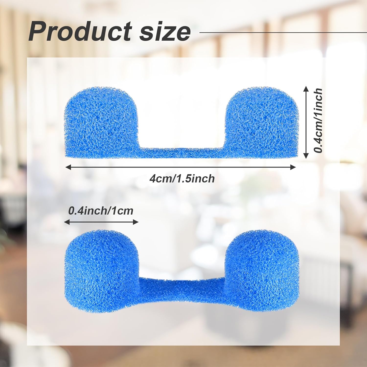 Blue Disposable Sponge Nose Fi - Anti Pollution Mask recension och pris