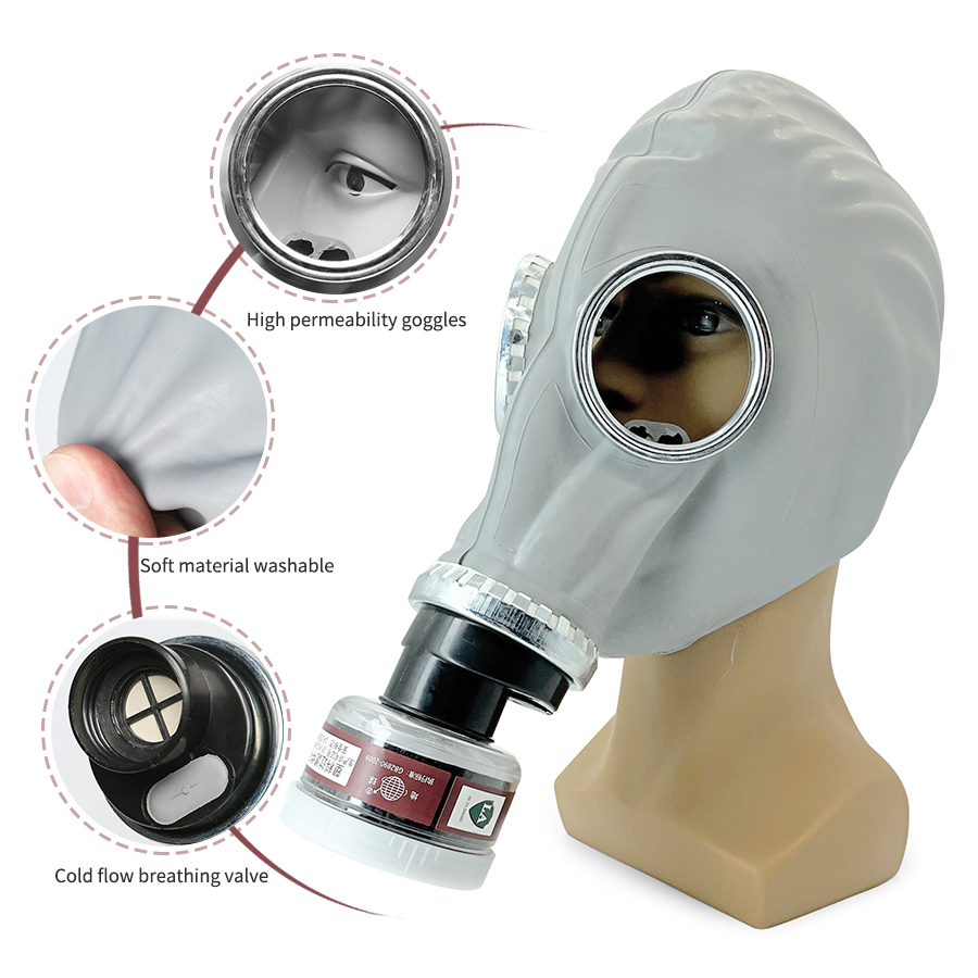 Chemical Resin Mask Industrial - Face Mask Storage Box recension och pris