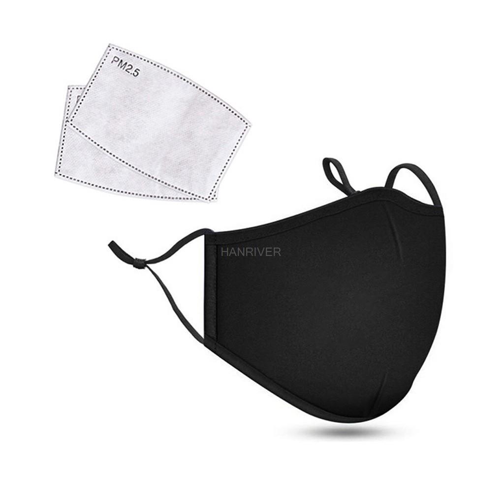 Cotton Face Mask PM2.5 Activat - Cloth Face Mask Washable recension och pris