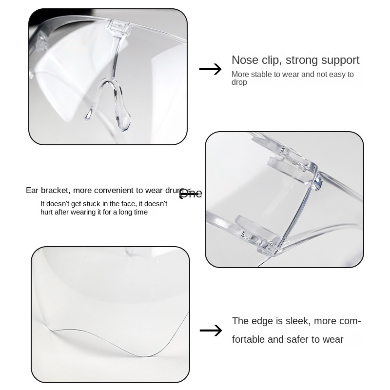 1 Pcs Full Face High-definitio - Anti Pollution Mask recension och pris