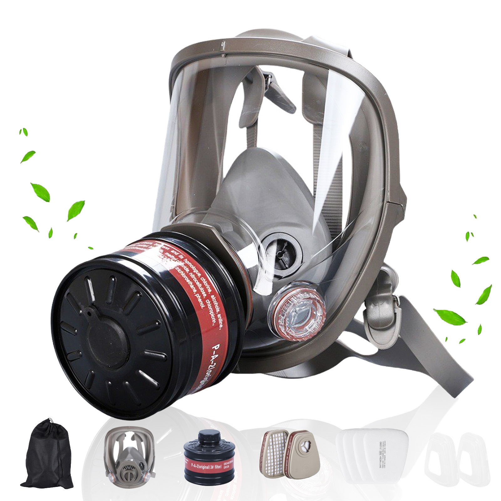 Full Face Gas Masks Survival C - Anti Pollution Mask recension och pris