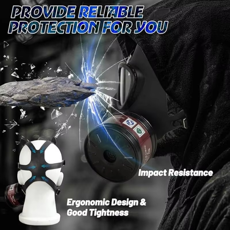 MF14  Gas Mask New Irritating  - Anti Pollution Mask recension och pris