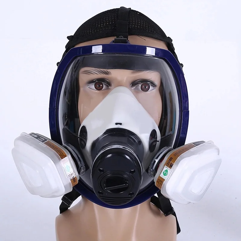 Full Face Gas Mask Chemical Bi - Anti Pollution Mask recension och pris