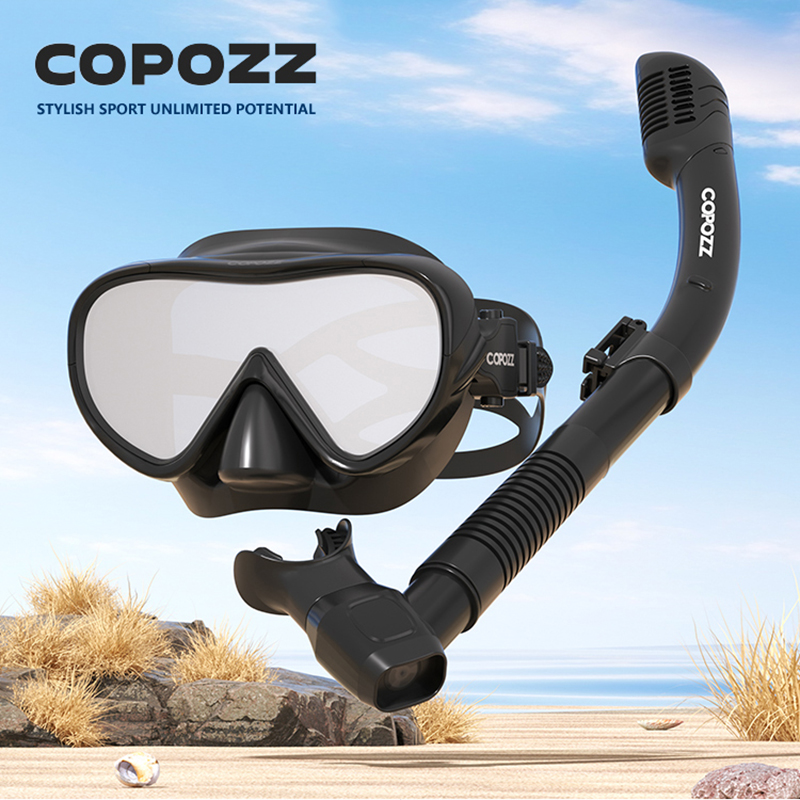 COPOZZ New Diving Mask Full Vi - Anti Pollution Mask recension och pris