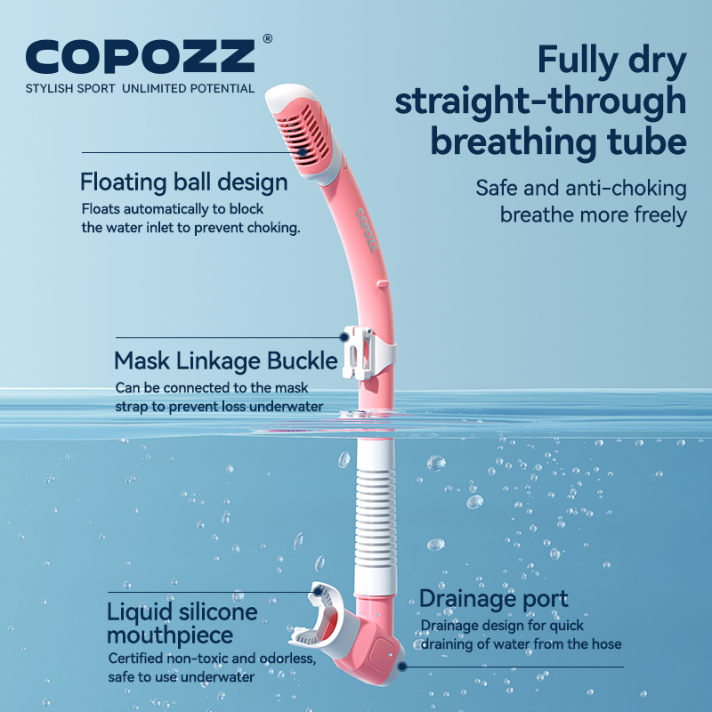 COPOZZ New Diving Mask Full Vi - Anti Pollution Mask recension och pris