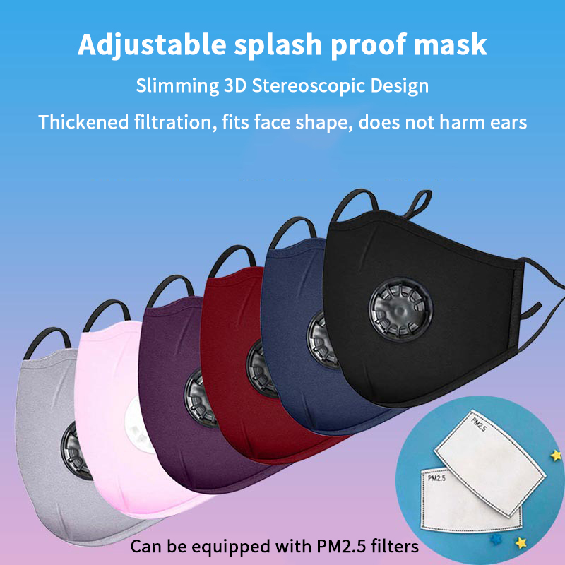 Anti-pollution PM2.5 Dust Mask - Cloth Face Mask Washable recension och pris